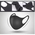 Masque respiratoire lavable reutilisable livre sans filtre 5 couches mrlavf anti poussiere pollution destockage - ECLATS DESTOCKAGE
