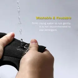 Masque respiratoire lavable reutilisable livre sans filtre 5 couches mrlavf anti poussiere pollution destockage - ECLATS DESTOCKAGE