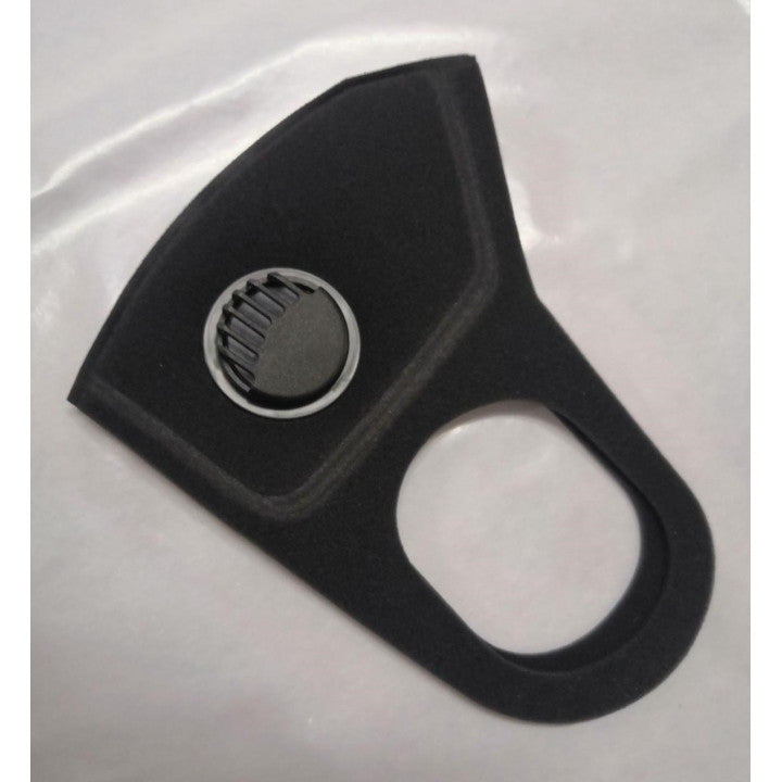Masque respiratoire lavable reutilisable + 1 valve sans filtre coton mrlavf anti pollution - ECLATS DESTOCKAGE