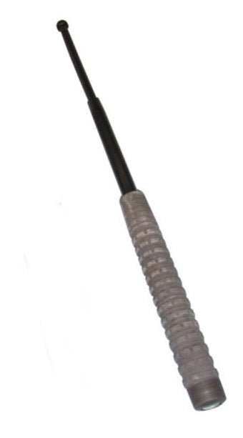 Matraque baton telescopique + HOUSSE 21'' ø25mm 20/53cm acier trempe noir arme defense autodéfense agression ECLATS DESTOCKAGE