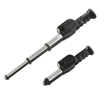 Matraque telescopique paralyseur taser torche electrifiee rechargeable sirene tw09 80000V ECLATS DESTOCKAGE