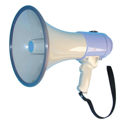 Megaphone 15w 20w 25w 500m à 1km ampli porte voix amplificateur son hq-megaphone25 ECLATS DESTOCKAGE