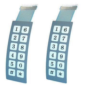 2 Membranes pour clavier electronique etanche sa223 sa223b systeme alarme automatisme de portail ECLATS DESTOCKAGE