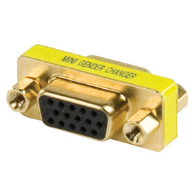 Mini adaptateur hd15 femelle  hd15 femelle hq hqcc gchdff15p ECLATS DESTOCKAGE