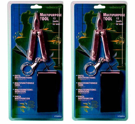 2 Mini pince 12 fonctions tournevis plat cruciforme petit grand couteau lime à ongles ciseau porte cles pince a couder vtmpp4 ECLATS DESTOCKAGE