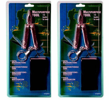 2 Mini pince 12 fonctions tournevis plat cruciforme petit grand couteau lime à ongles ciseau porte cles pince a couder vtmpp4 ECLATS DESTOCKAGE
