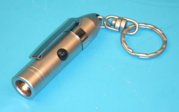 Mini torche eclairage electrique lampe miniature de poche a led blanche ECLATS DESTOCKAGE