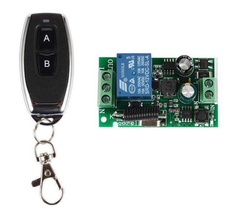 Module recepteur relais ac interrupteur switch 220v 433mhz 1ch avec telecommande sans fil rf433mhz ECLATS DESTOCKAGE