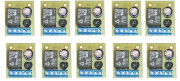 10 Module relais 12v ac ou dc 1 contact no nf convertisseur tension ca cc ECLATS DESTOCKAGE
