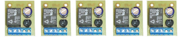 5 Module relais 12v ac ou dc 1 contact no nf convertisseur tension ca cc ECLATS DESTOCKAGE