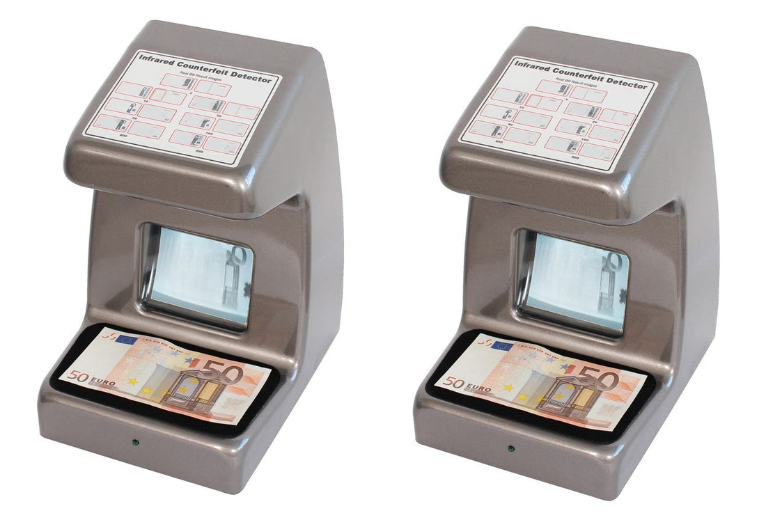 2 Moniteurs video detecteur uv de faux billet banque carte bancaire 220v detection ECLATS DESTOCKAGE