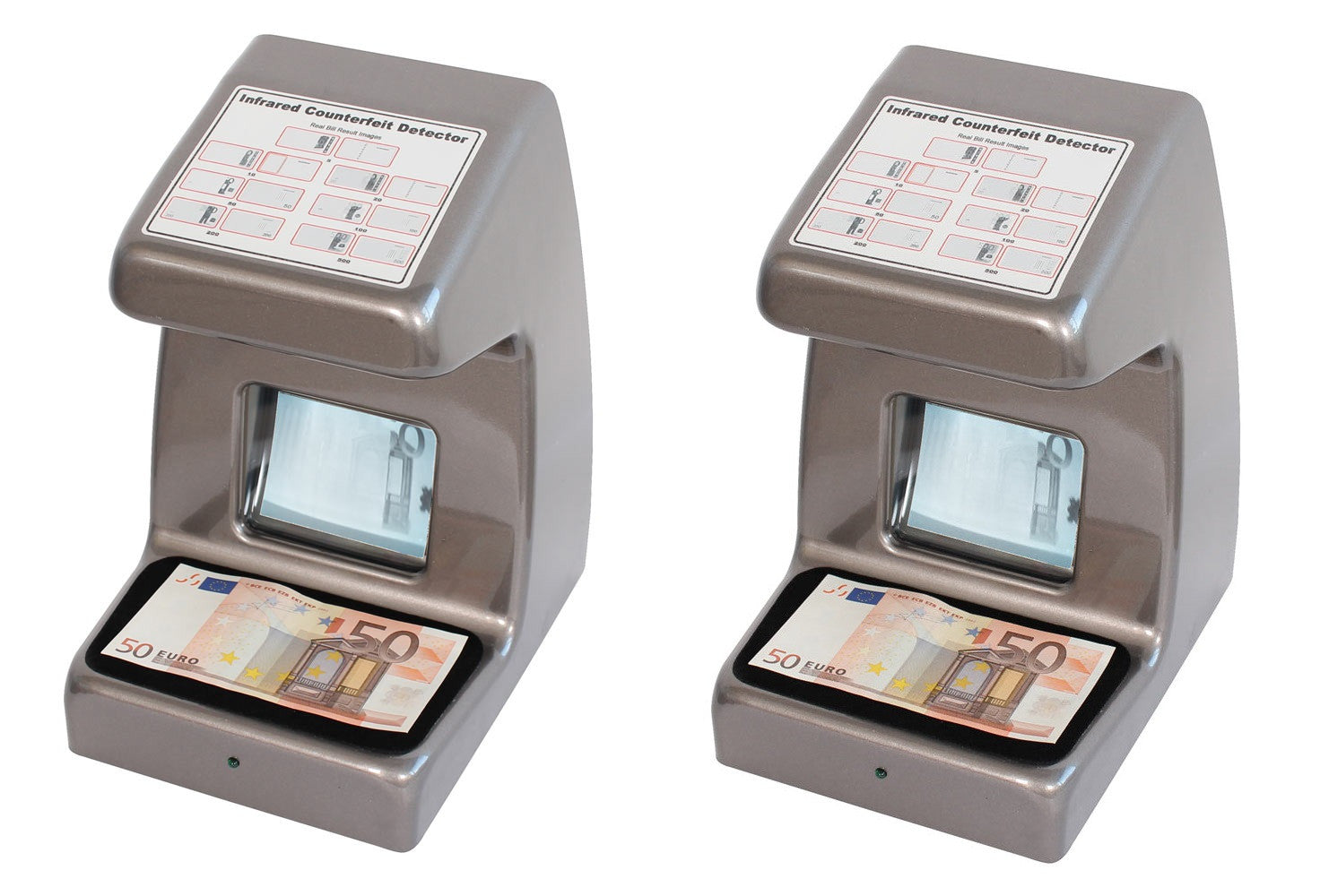 2 Moniteurs video detecteur uv de faux billet banque carte bancaire 220v detection ECLATS DESTOCKAGE