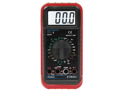 Multimetre lcd numerique 3 1 2 24 gammes 10a evm892 dvm892 sonde temperature capacite frequence ECLATS DESTOCKAGE