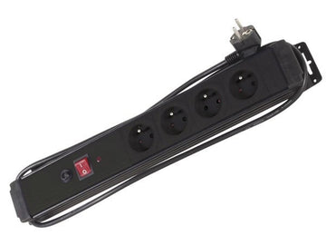 Multiprise 4 prises bloc electrique 220v ebp04n parafourdre netbp4ssf netbp4ssf2 - ECLATS DESTOCKAGE