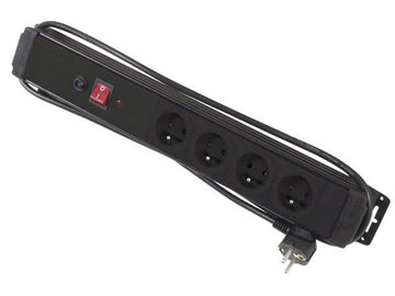 multiprise 4 prises electrique bloc 220v ebp04n netbp4ssf netbp4ssf2 - ECLATS DESTOCKAGE