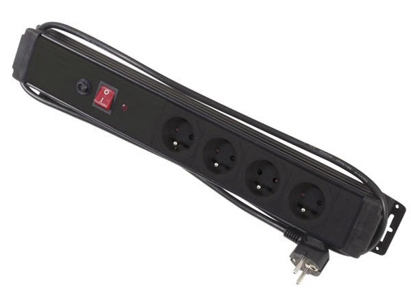 Multiprise parafourdre 4 prises bloc electrique 220v ebp04n netbp4ssf netbp4ssf2 - ECLATS DESTOCKAGE