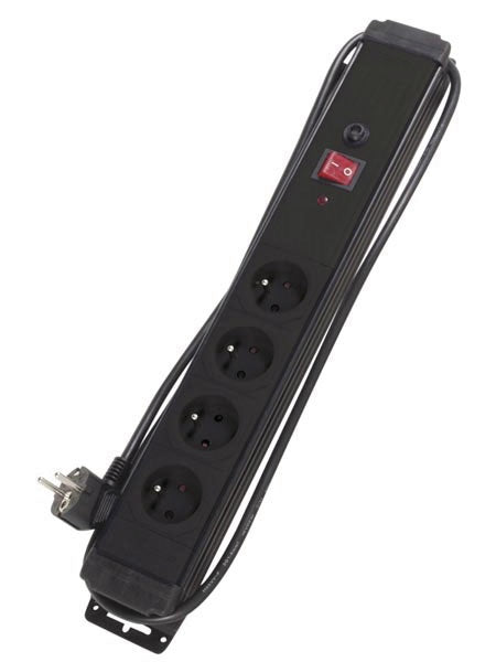 Multiprise parafourdre 4 prises electrique bloc 220v ebp04n netbp4ssf netbp4ssf2 - ECLATS DESTOCKAGE
