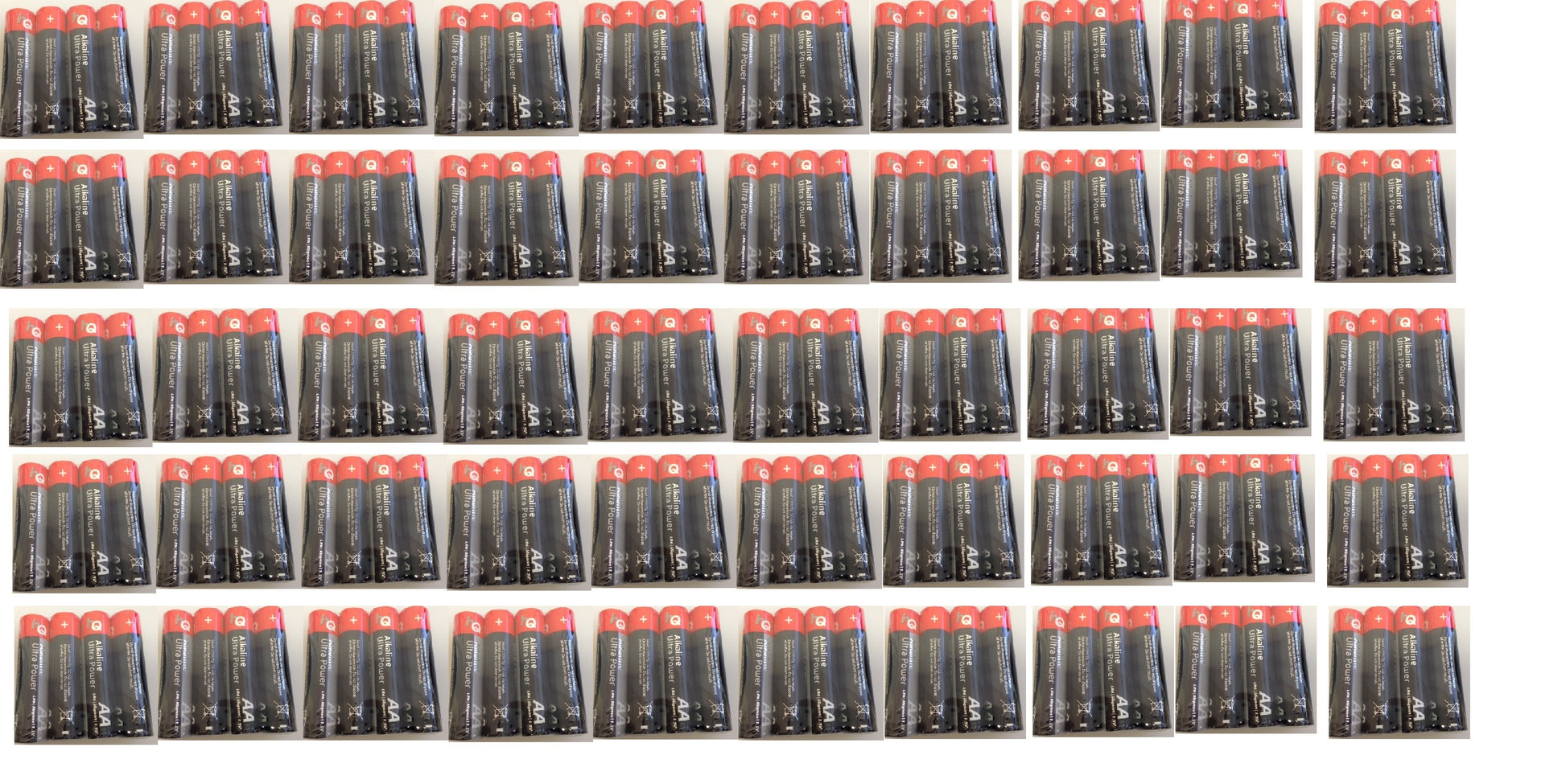 Pack 50x4 piles 1.5v alcaline lr06 aa 3380ma camelion piles aa am3 lr6 15a e91mn1500 815 4006 - ECLATS DESTOCKAGE