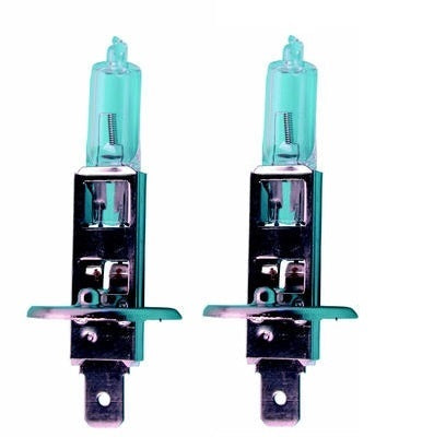Pack de 2 ampoules halogene h1 12v 55w lampe iode homologuee eclairage lumiere electrique gyrophare ECLATS DESTOCKAGE