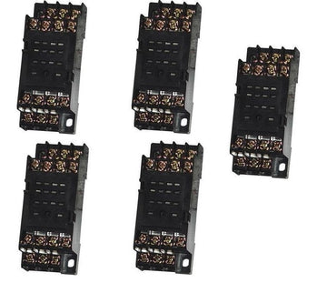 Pack de 5 supports relais pyf14a omron 14 pins hha54p my4 jqx-13f 4z 3a ECLATS DESTOCKAGE