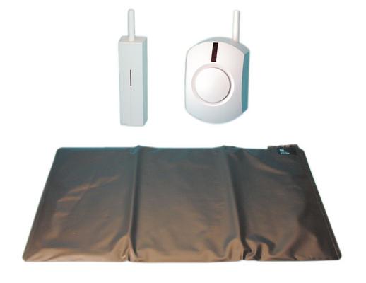 Pack tapis contact magasin sonnette sans fil tapis alarme anti panique systeme surveillance magasins - ECLATS DESTOCKAGE