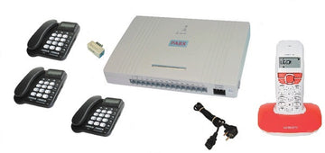 Pack telephonie central telephonique 3 lignes 12 postes telephones commerce magasin entreprise - ECLATS DESTOCKAGE