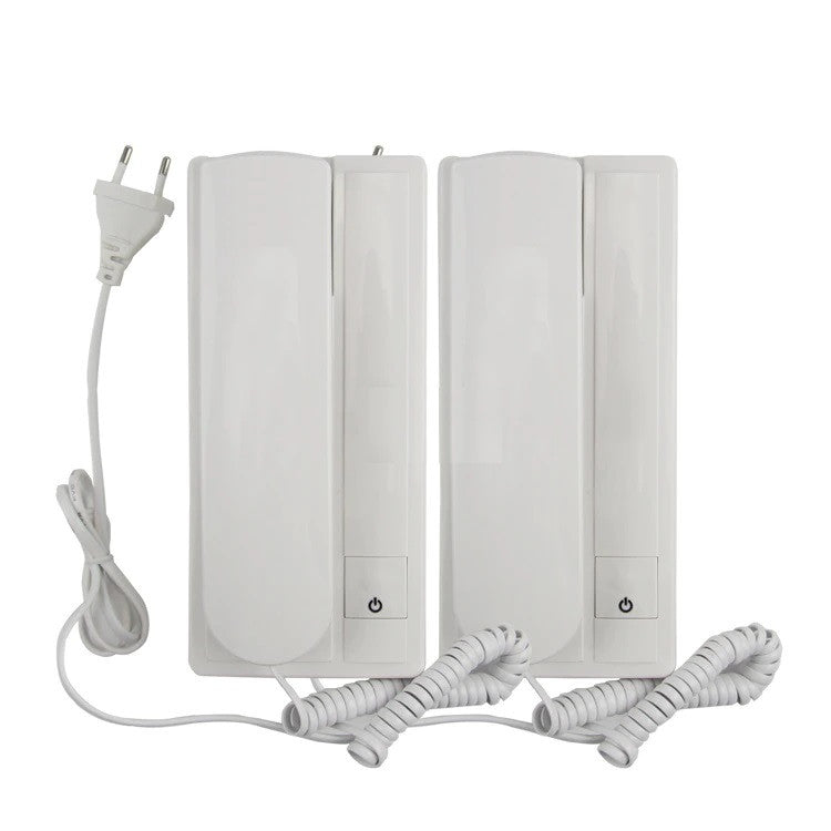Paire combine interphone 2 postes filaire 220v ca 6v cc intercommunication bureau magasin atelier ECLATS DESTOCKAGE