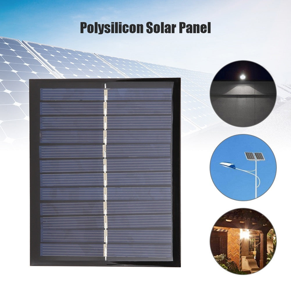 Panneau Solaire 6v 1.5w 112 * 91 * 3mm Chargeur pour batterie alimentation systeme energie ECLATS DESTOCKAGE