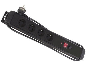 Parafoudre 4 prises bloc electrique multiprise 220v ebp04n netbp4ssf netbp4ssf2 terre francaise - ECLATS DESTOCKAGE