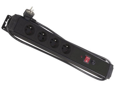 Parafoudre multiprise 4 prises bloc electrique 220v ebp04n netbp4ssf netbp4ssf2 terre francaise - ECLATS DESTOCKAGE