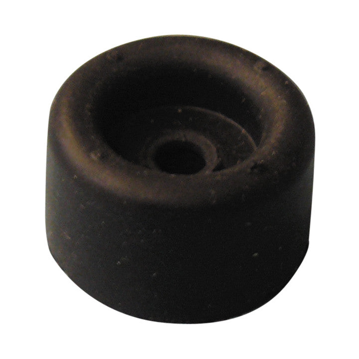 Pied caoutchouc noir diametre 21 mm qupc73521 pièces détachées, accessoires - ECLATS DESTOCKAGE