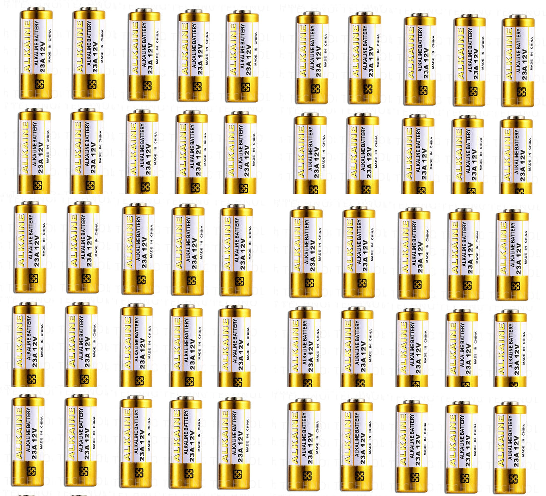 Pile electrique 12v alcaline lr23 33mah (100pcs) lr23a 23a gp23 alcalines alimentations ECLATS DESTOCKAGE