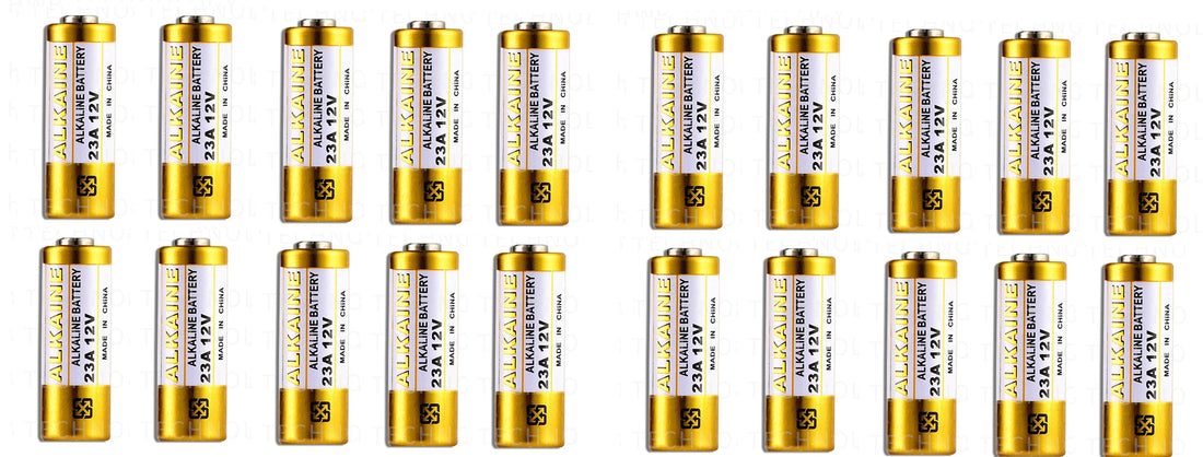 Pile electrique 12v alcaline lr23 33mah (20pcs) lr23a 23a gp23 alcalines alimentations alimentation ECLATS DESTOCKAGE