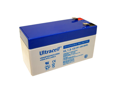 Pile sèche accu plomb gel 1.3ah pour exide s312/1.2s 12v 1.2a 1,2ah ul1.3 12 accumulateur wp1.2 12e - ECLATS DESTOCKAGE