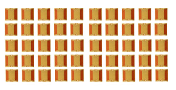 50 Plot routier plastique reflecteur double à coller rétro-réfléchissant se91 balisage route securite ECLATS DESTOCKAGE
