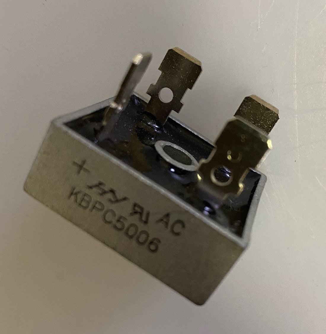 Pont de diode carré à cosses 6.35 mm kbpc5006 50a 600vac redresseur alim cnc audio  di50a600v-r ECLATS DESTOCKAGE