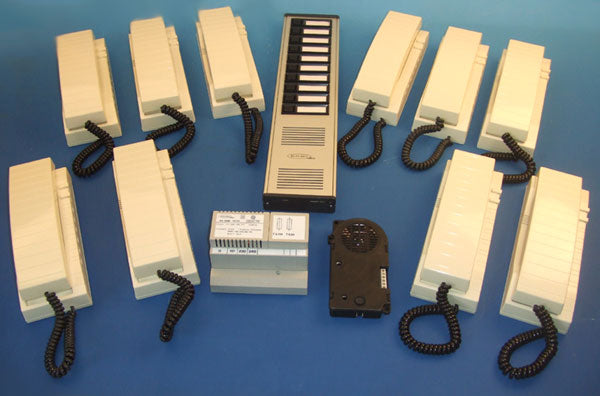 Portier phonique 10bp interphone complet ak6168 (câble à rajouter) - ECLATS DESTOCKAGE