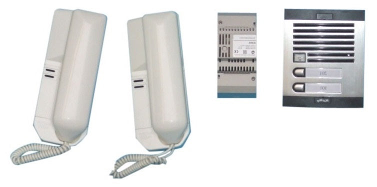 Portier phonique 2 combines complet interphone portier collectif immeuble ECLATS DESTOCKAGE