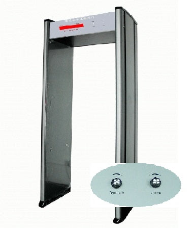 Portique detecteur metaux 1 zone porte aeroport comptage securite ecole alarme gare grand magasin ECLATS DESTOCKAGE