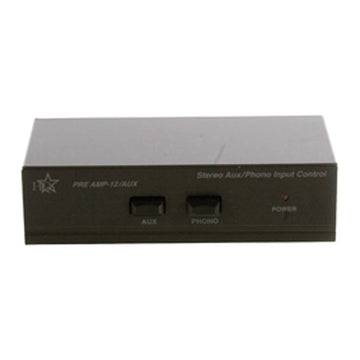 Pre amplificateur stereo avec entrees aux commutables hq pre amp 12/aux ECLATS DESTOCKAGE