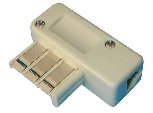 Prise de telephone mâle usa 6 plots adaptateur convertisseur fiche us amerique tcf7 - ECLATS DESTOCKAGE