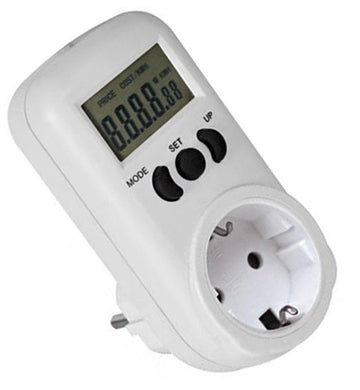 Prise mesureur energie wattmètre 16a controleur consommation controle puissance ECLATS DESTOCKAGE