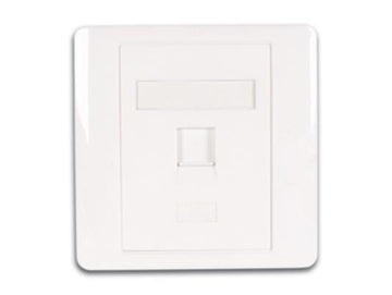 Prise murale informatique cat5e modulaire 8p8c rj45 reseau ethernet telephonie cwp01 ECLATS DESTOCKAGE