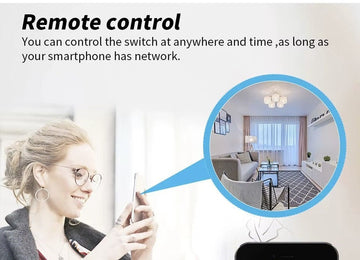 Prise wifi cpl intelligent interrupteur eclairage climatisation iPhone android ECLATS DESTOCKAGE