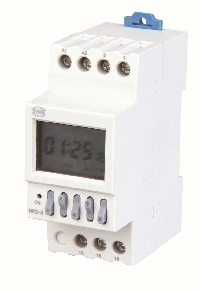 Programmateur 220v 2200w 50/60hz interrupteur horaire rail din horloge hebdomadaire 230v ECLATS DESTOCKAGE