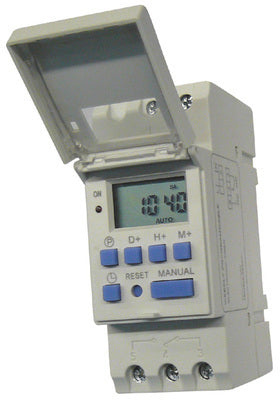 Programmateur 230v 220v horaire 2200w interrupteur din rail hebdomadaire horloge ECLATS DESTOCKAGE