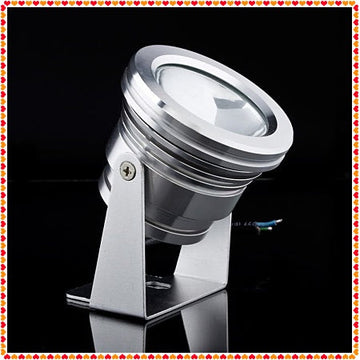Projecteur 10w led rgb lumiere eclairage spot etanche exterieur lampe ampoule ip65 telecommande ECLATS DESTOCKAGE