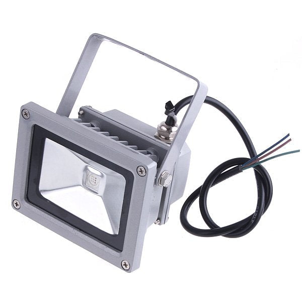 Projecteur spot led 10w80w rgb rouge vert jaune bleu 110v 220v extérieur étanche ip65 télécommande ECLATS DESTOCKAGE
