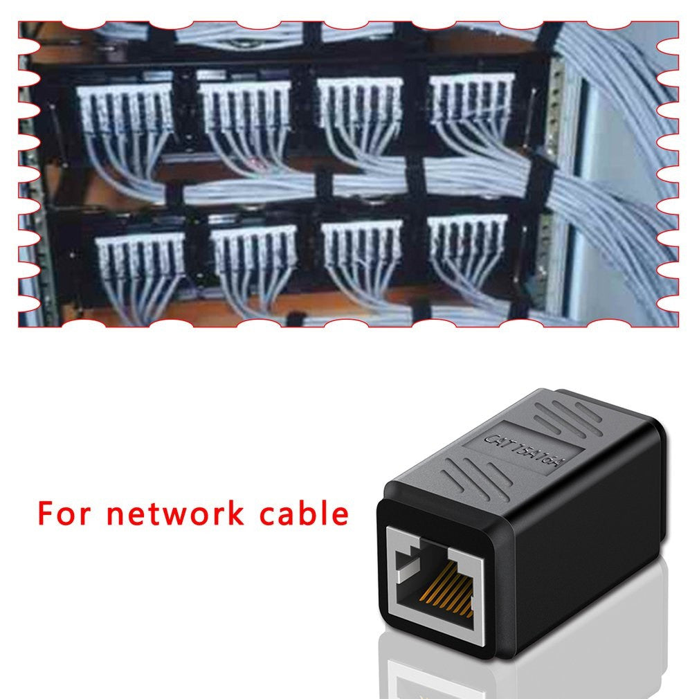 Prolongateur coupleur 8p8c femelle femelle adaptateur rj45 raccord tcu3 rj45 ECLATS DESTOCKAGE