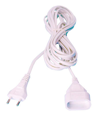 Prolongateur rallonge electrique 5m en 2x0.75mm ECLATS DESTOCKAGE